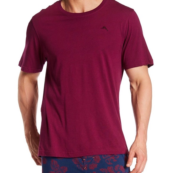 Tommy Bahama Other - Tommy Bahama maroon t shirt Sz XL